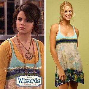 Free People Sun Streaked Florals Dress ASO Alex Russo